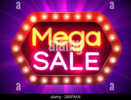 Big Win banner for online casino, poker, roulette, slot machines, card games. Vector illustrator. Stock Vector