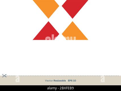 Letter X Vector Logo Template Illustration Design. Vector EPS 10. Stock Vector