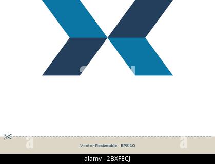 Letter X Vector Logo Template Illustration Design. Vector EPS 10. Stock Vector