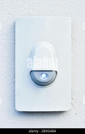 Bell switches to be installed on the wall at home. Stock Photo