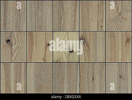 Distressed overlay wooden plank texture, grunge background. abstract halftone illustration Stock Photo