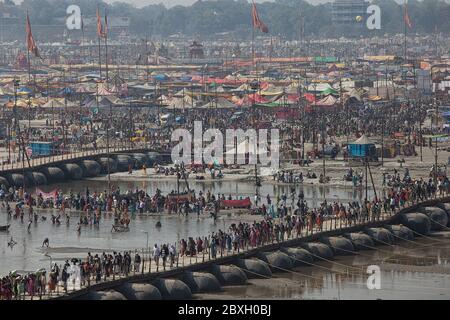 Kumbh Mela, Allahabad, India, Asia Stock Photo