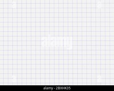 A sheet of paper in a cage. Checkered abstract background. Stock Photo