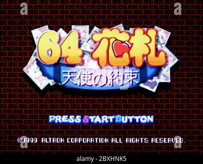 64 Hanafuda Tenshi no Yakusoku - Nintendo 64 Videogame - Editorial
