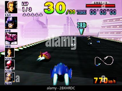 F-Zero X FZero - Nintendo 64 Videogame - Editorial use only Stock