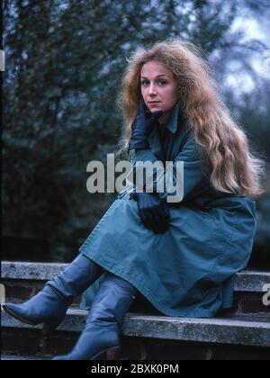 English actress Cheryl Campbell 1983 Stock Photo