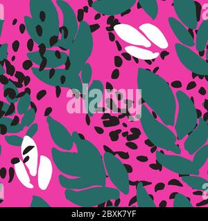 Abstract print or banner, vivid background pattern vector Stock Vector