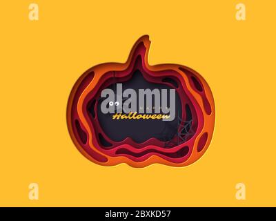 Halloween holiday background. Stock Vector