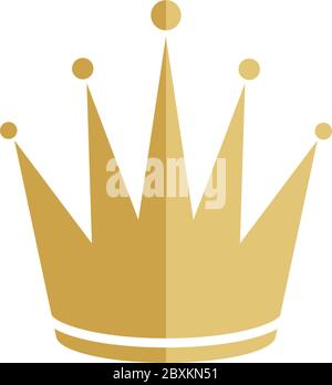 Crown Concept Logo Icon Design Template Stock Vector