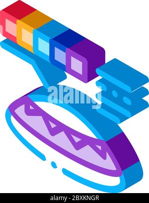 lens color selection icon vector outline illustration Stock Vector ...