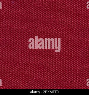 Awesome dark red textile background for interior. Seamless square texture. Stock Photo