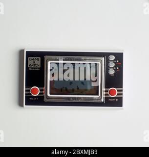 Nintendo Game & Watch. A series of handheld electronic games 