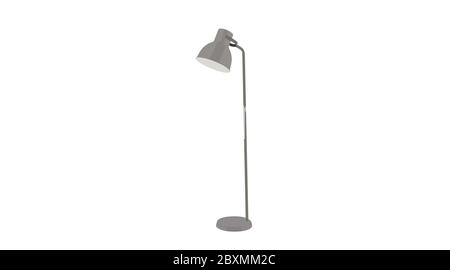 Vector Isolated Illustration of a Lamp Stock Vector
