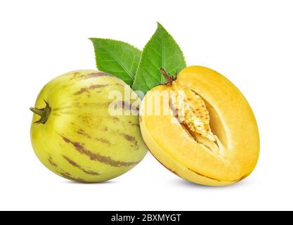 pepino melon isolated on a white background Stock Photo