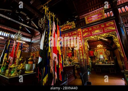 Phu Quoc, Vietnam - 29 January 2020 Nguyen Trung Truc monument  in Ganh Dau cape Stock Photo