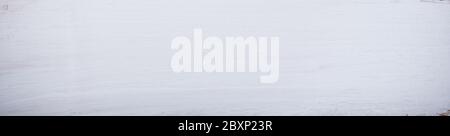 Panoramic white painted plank texture and background Stock Photo