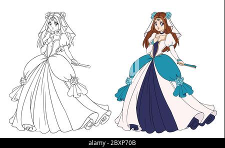 Anime queen arte y diseño generado por ia | Foto Premium-demhanvico.com.vn