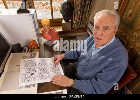 JACQUES MARTIN  COMIC BOOK CREATOR Stock Photo