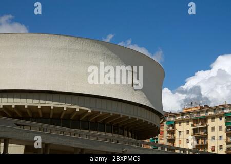 Cristo Re cathedral (Cathedral of Christ the King), La Spezia, Liguria, Italy Stock Photo