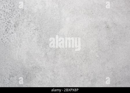 Gray Concrete Texture Background High Resolution, Horizontal Orientation, Copy Space For Text, Design Elements. Grey Cement Backdrop Stock Photo