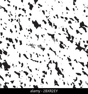 Abstract black shapes on white background seamless pattern texture or background vector illustration Stock Vector