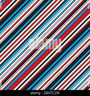 Seamless pattern with oblique colored lines Stock Vector