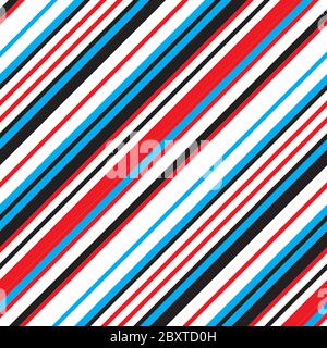 Seamless pattern with oblique colored lines Stock Vector