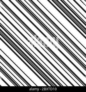 Seamless pattern with oblique black lines Stock Vector