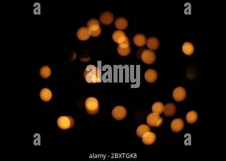 Bokeh - Lens Flares- Blurred Lights Stock Photo