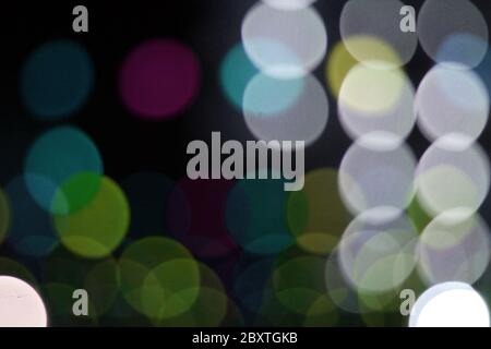 Bokeh - Lens Flares- Blurred Lights Stock Photo