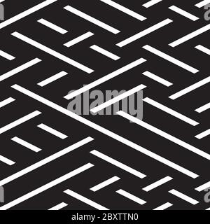 Seamless pattern with oblique white segments Stock Vector