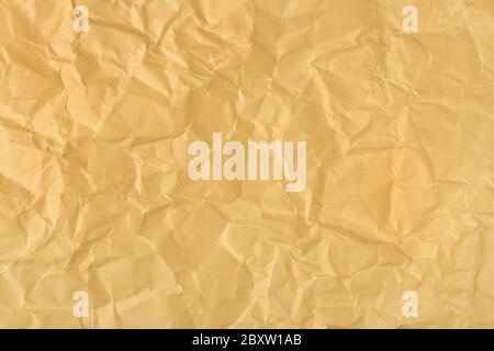 Crumpled wrapping paper Stock Photo