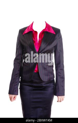 Clothing on the living dummy Stock Photo