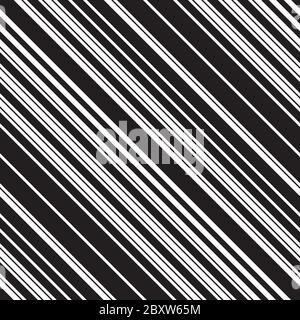 Seamless pattern with oblique black lines Stock Vector