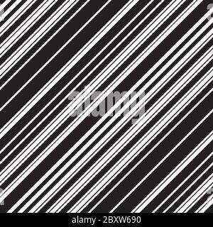 Seamless pattern with oblique black lines Stock Vector