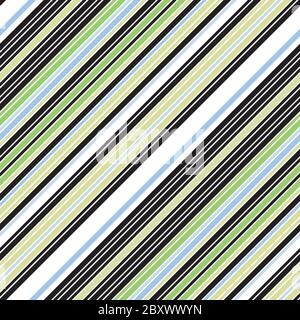 Seamless pattern with oblique colored lines Stock Vector