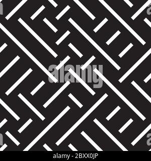 Seamless pattern with oblique white segments Stock Vector