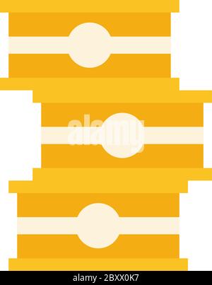 Canned fish vector icon flat isolated Stock Vector