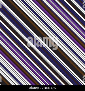 Seamless pattern with oblique colored lines Stock Vector