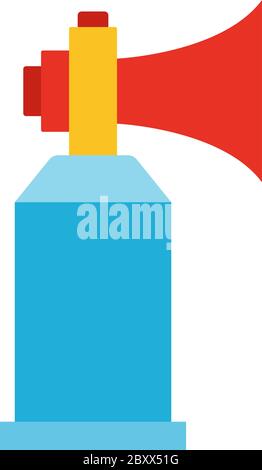 Pneumatic hearth flat vector icon flat isolated Stock Vector