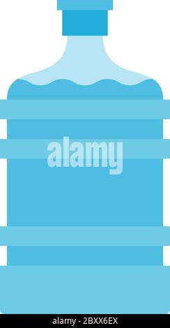 Gallon of drinking water vector icon flat isolated Stock Vector