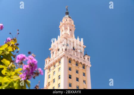 Freedom Tower Miami Stock Photo