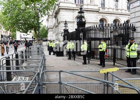 Black Lives Matter Vauxhall To Whitehall March, London, United Kingdom, 07th June 2020. Credit: Alamy News Stock Photo