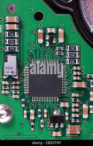 Electronic circuit Stock Photo
