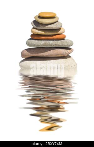 Stack of stones Stock Photo