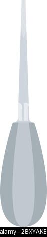 Dental elevator vector icon flat Stock Vector