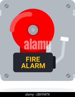 Fire Alarm Stock Vector