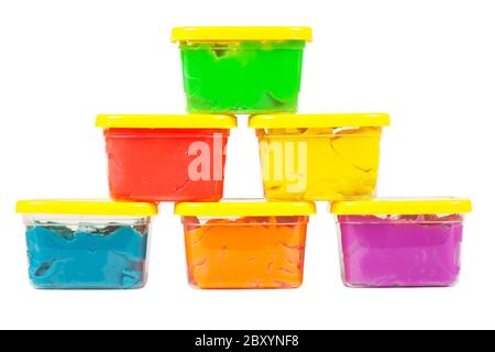Plasticine Stock Photo