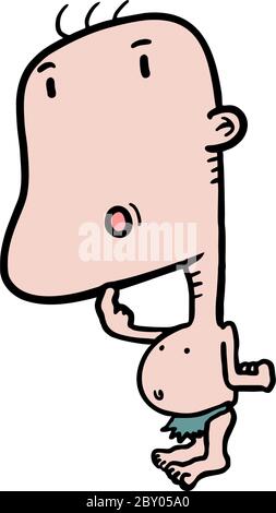 Baby cartoon Stock Vector