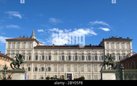 Palazzo Reale Turin Stock Photo